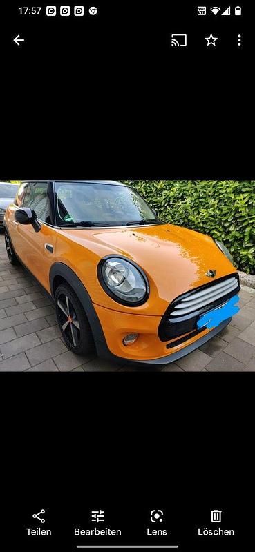 Second-hand Mini Cooper 136 CP (100 kW) 2015 Portocaliu Hatchback