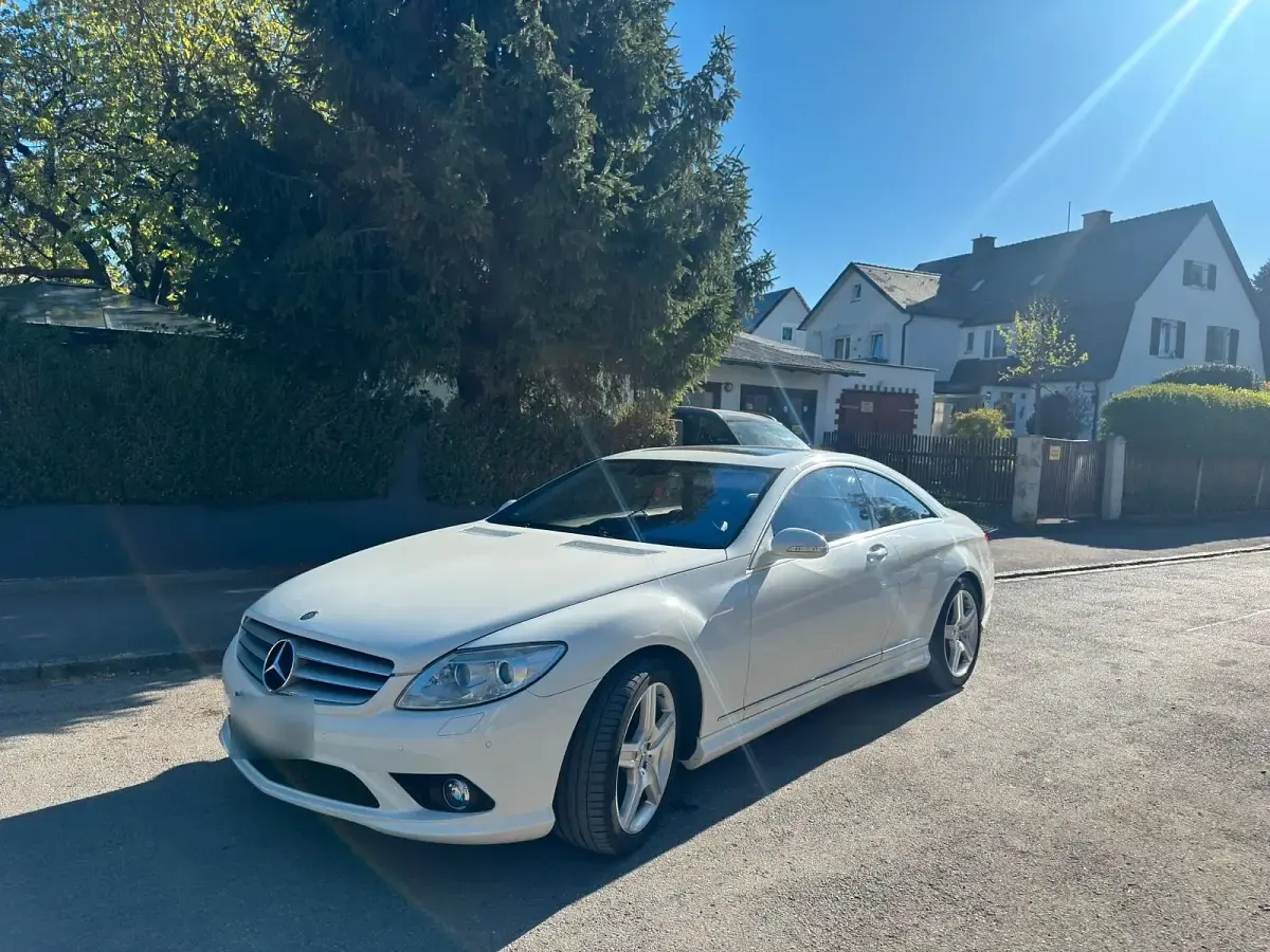 Gebraucht Mercedes CL500 388 PS (285 kW) 2008 Weiß Coupé
