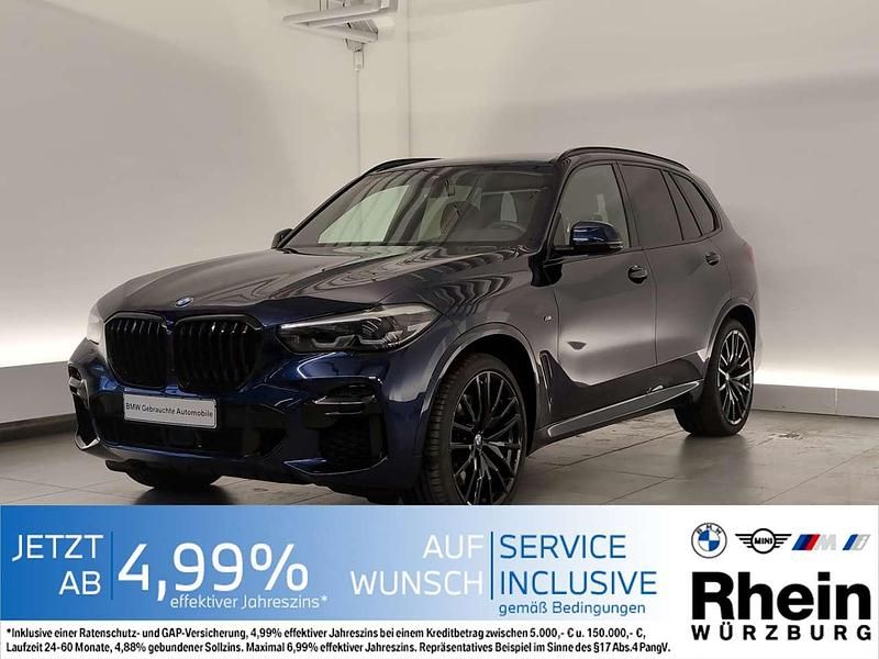 Bmw individual tansanitblau me Gebraucht 2023 BMW X5 M M Sport SUV | 68.990 € - Bild 1/4