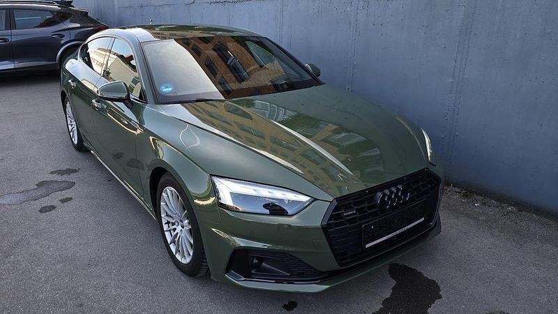 Gebraucht Audi A5 S-Line 204 PS (150 kW) 2021 Grün Coupé
