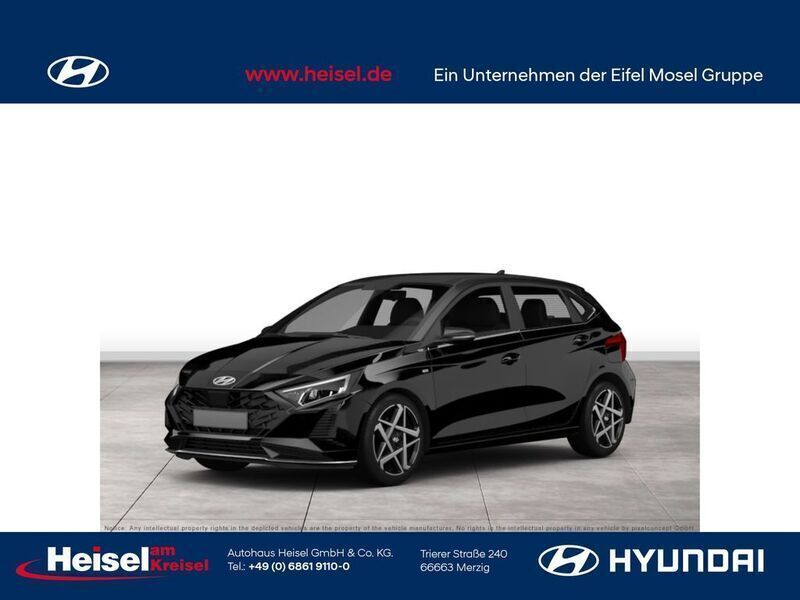 Schwarz Neu 2025 Hyundai i20 Select Limousine | 19.660 € (Fairer Preis) - Bild 1/4