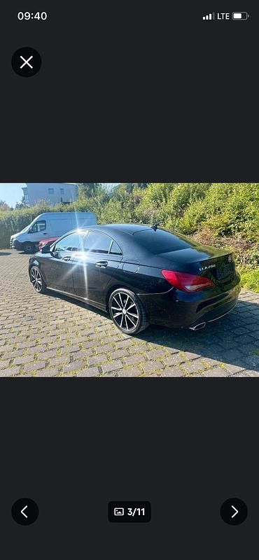 Gebraucht Mercedes CLA200 156 PS (114 kW) 2015 Schwarz Coupé