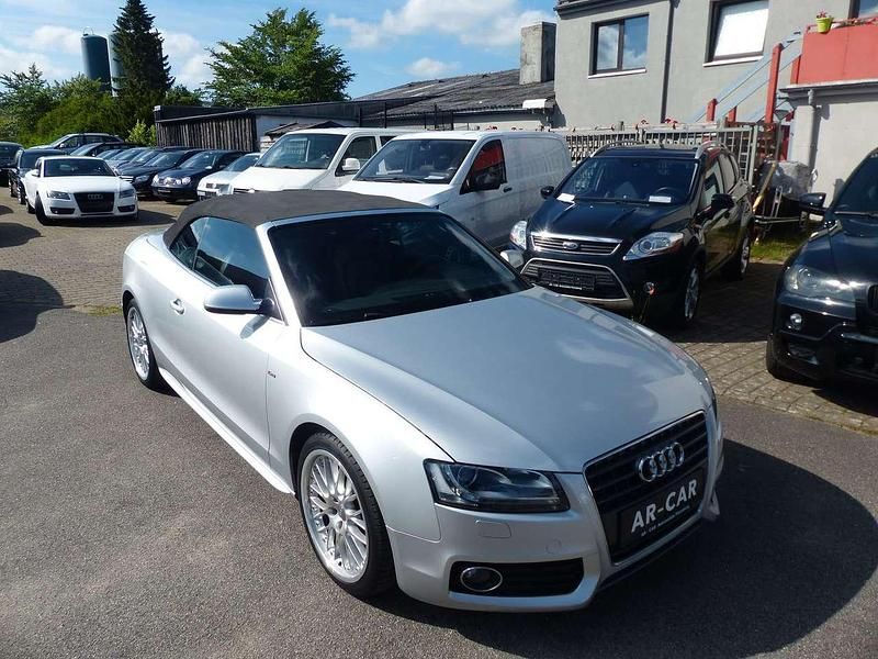 Gebraucht Audi A5 Cabriolet S-Line 211 PS (155 kW) 2009 Silber Cabrio