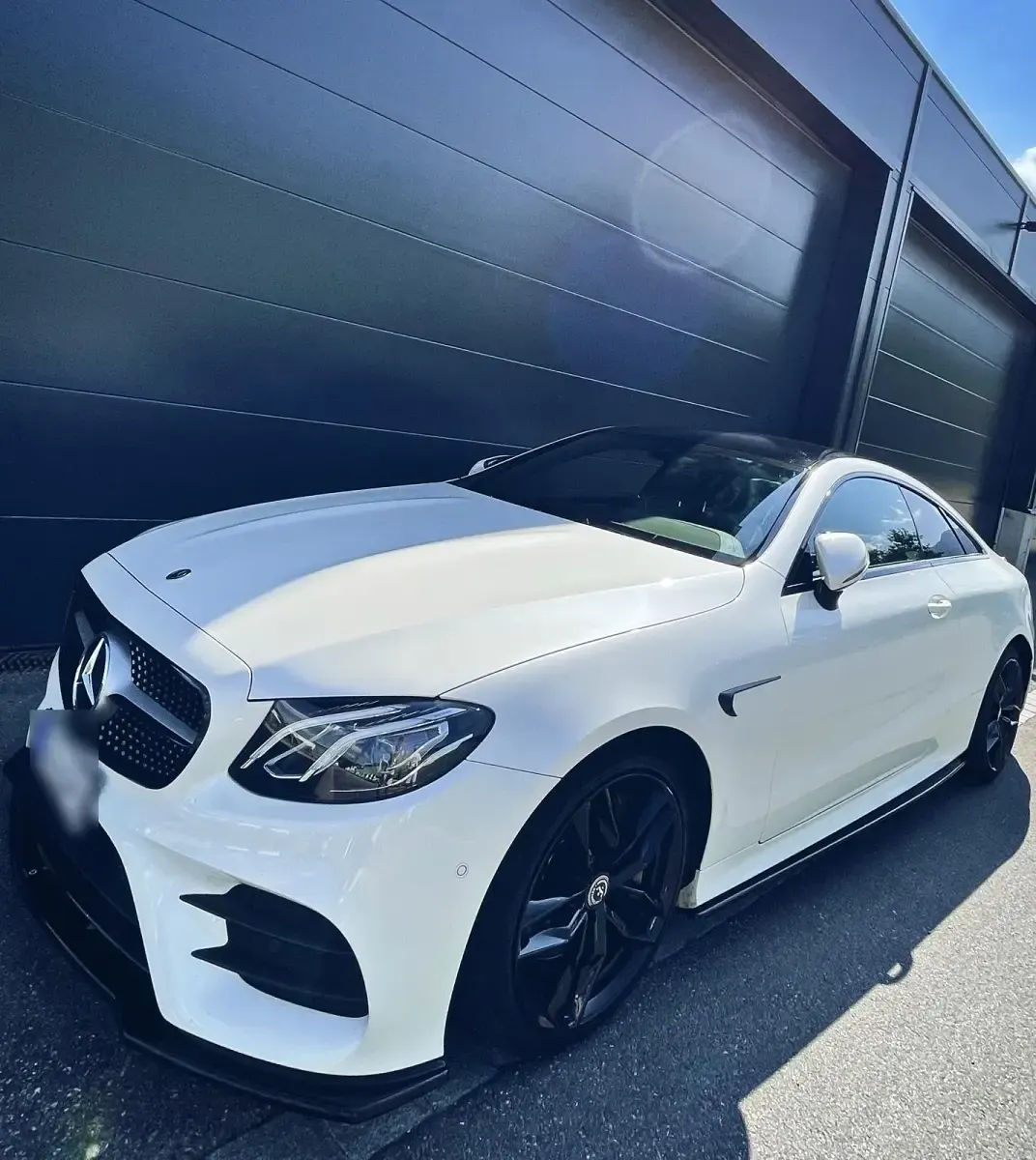 Gebraucht Mercedes E300 AMG line 245 PS (180 kW) 2018 Weiß Coupé