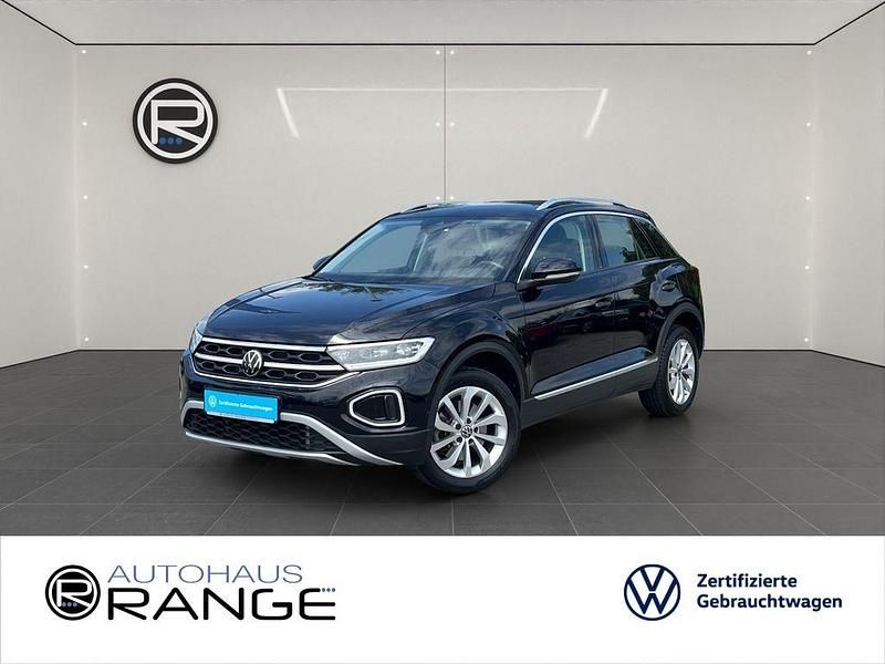 Schwarz Gebraucht 2022 VW T-Roc Style SUV | 27.880 € (Fairer Preis) - Bild 1/4
