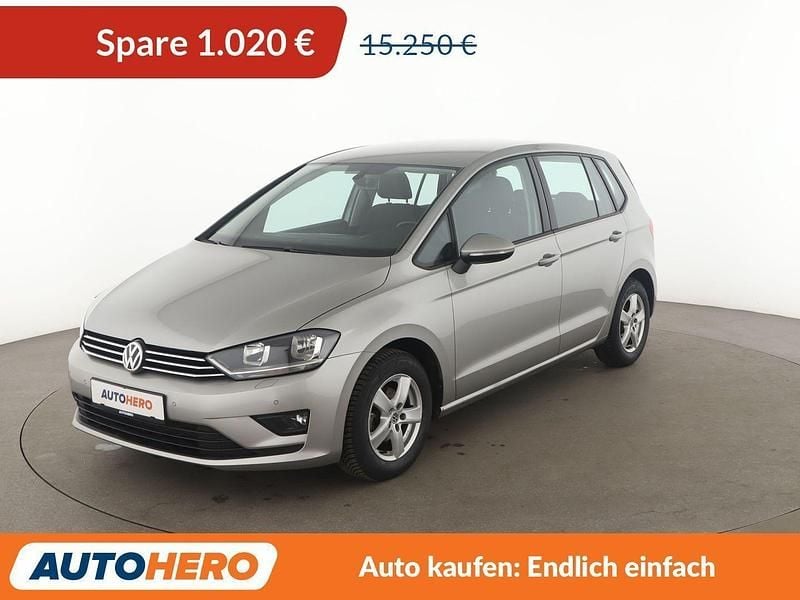 Grau Gebraucht 2015 VW Golf Sportsvan Van / Kleinbus | 14.230 € (Fairer Preis) - Bild 1/3