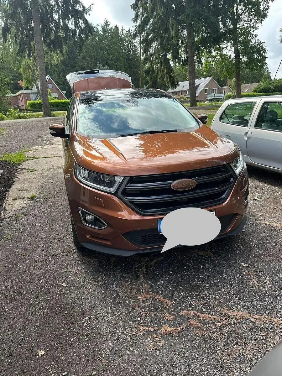 Gebraucht Ford Edge ST-Line 211 PS (155 kW) 2017 Orange SUV
