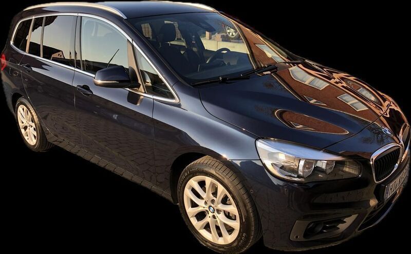Blau Gebraucht 2015 BMW 218 Gran Tourer Advantage Van / Kleinbus | 11.000 € (Fairer Preis) - Bild 1/4