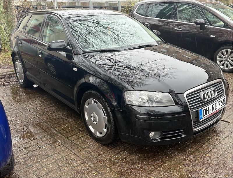 Usata Audi A3 200 CV (147 kW) 2005 Nero Utilitaria