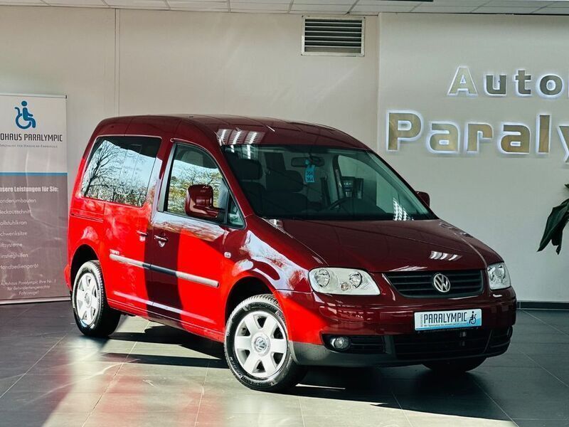Gebraucht VW Caddy Team 102 PS (75 kW) 2010 Rot Van / Kleinbus