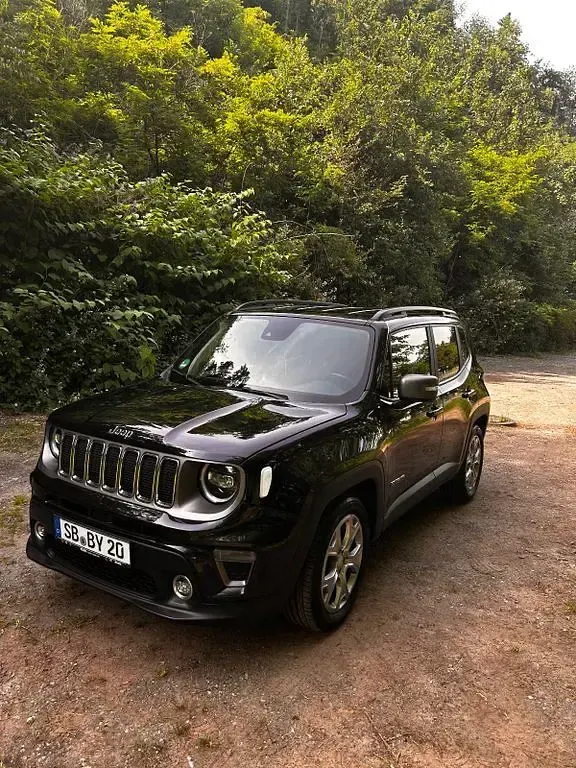 Gebraucht Jeep Renegade Limited 150 PS (110 kW) 2019 Schwarz SUV