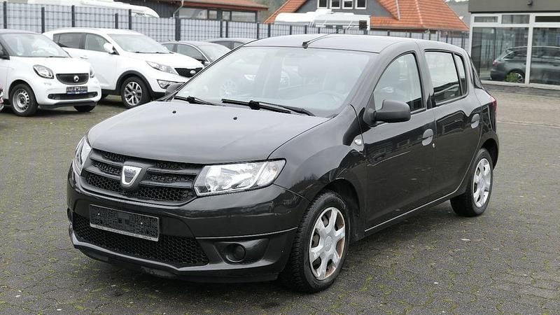 Schwarz Gebraucht 2013 Dacia Sandero Ambiance Limousine | 2.990 € (Fairer Preis) - Bild 1/4