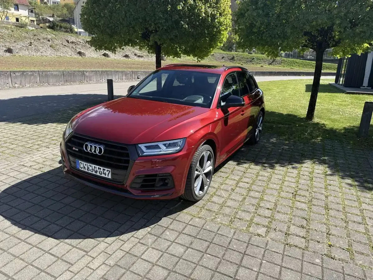 Gebraucht Audi SQ5 347 PS (255 kW) 2019 Rot SUV