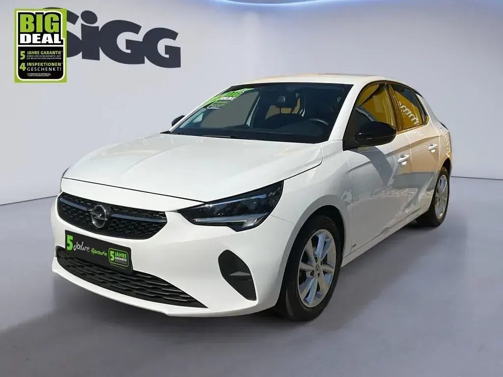 Gebraucht Opel Corsa Elegance 101 PS (74 kW) 2023 Jade weiss/arktis weiss Kleinwagen