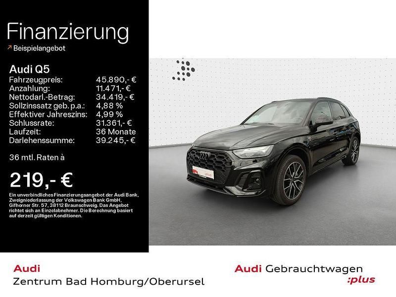 Schwarz Gebraucht 2022 Audi Q5 S-Line SUV | 45.890 € (Fairer Preis) - Bild 1/2