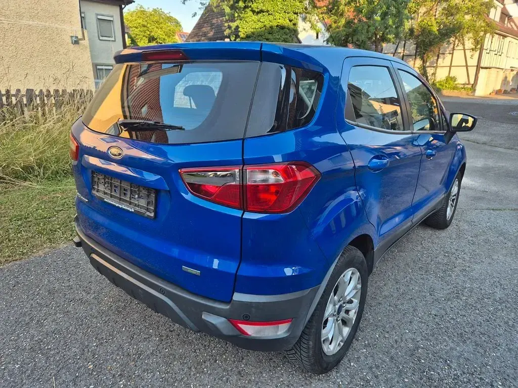 Gebraucht Ford Ecosport Trend 125 PS (91 kW) 2017 Blau SUV