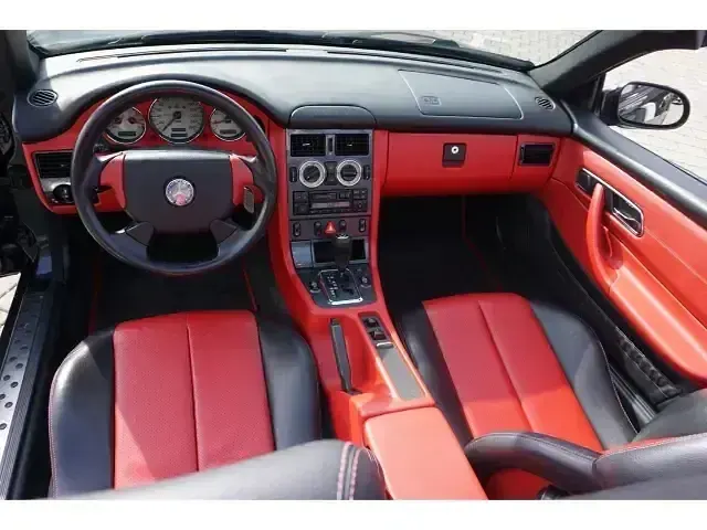 Gebraucht Mercedes SLK200 136 PS (100 kW) 1998 Schwarz Cabrio