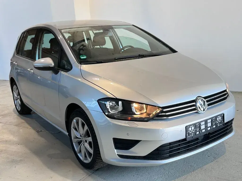 Gebraucht VW Golf Sportsvan Comfortline 86 PS (63 kW) 2017 Silber Van / Kleinbus