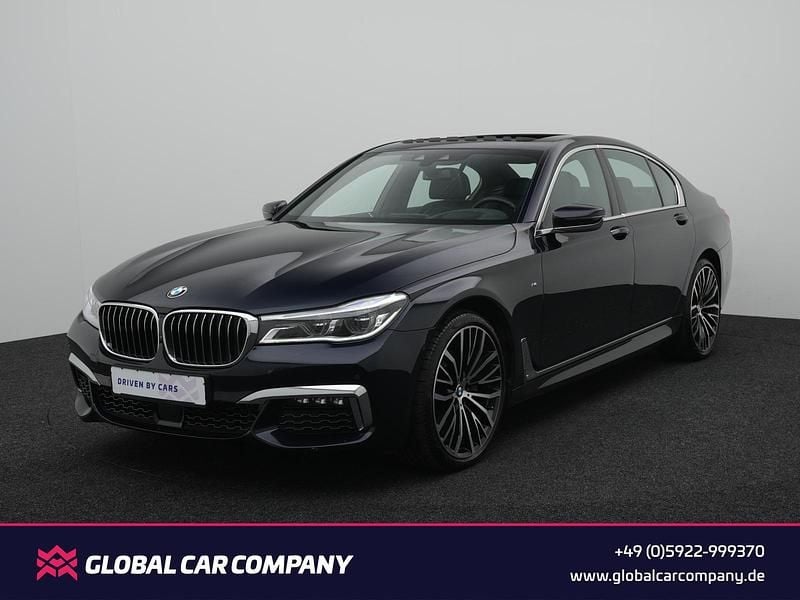 Carbonschwarz metallic Gebraucht 2018 BMW 730 M Sport Limousine | 32.450 € (Guter Preis) - Bild 1/4