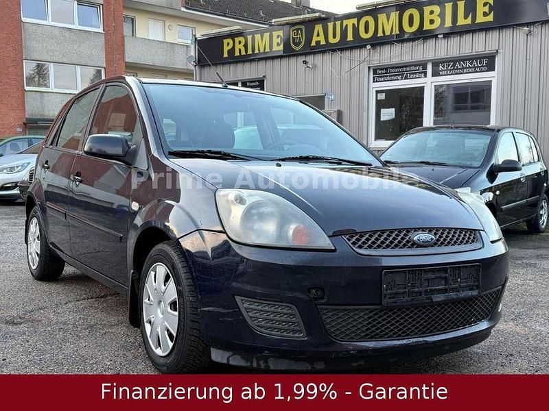 Gebraucht Ford Fiesta Style 60 PS (44 kW) 2007 Blau Kleinwagen