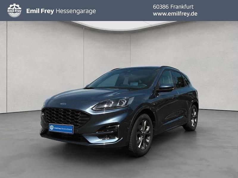 Chrome blue metallic Gebraucht 2023 Ford Kuga ST-Line X SUV | 22.950 € (Superpreis) - Bild 1/4