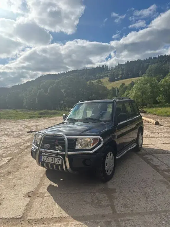 Gebraucht Mitsubishi Pajero 114 PS (83 kW) 2002 Schwarz SUV