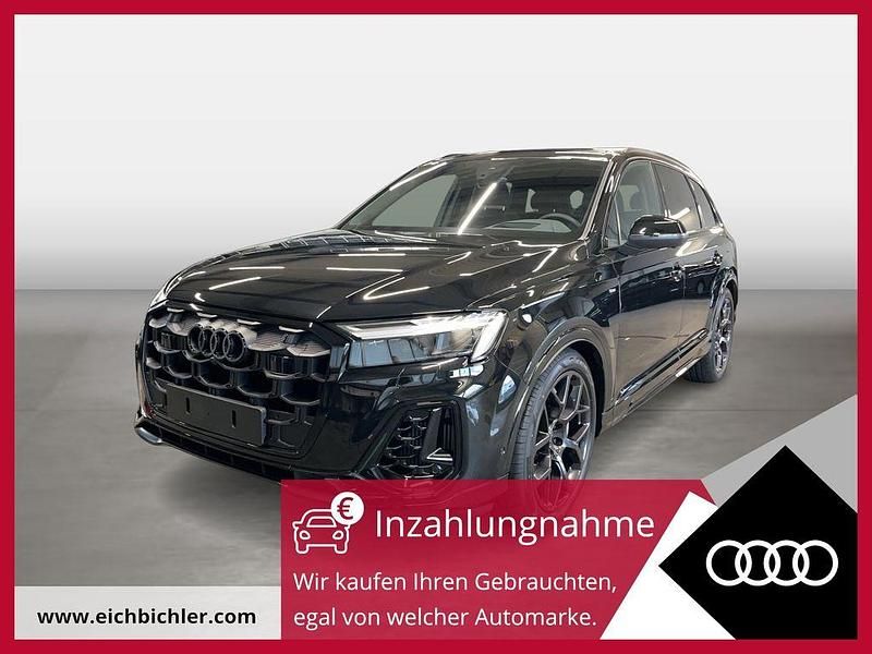 Schwarz Gebraucht 2025 Audi Q7 S-Line SUV | 88.880 € - Bild 1/4