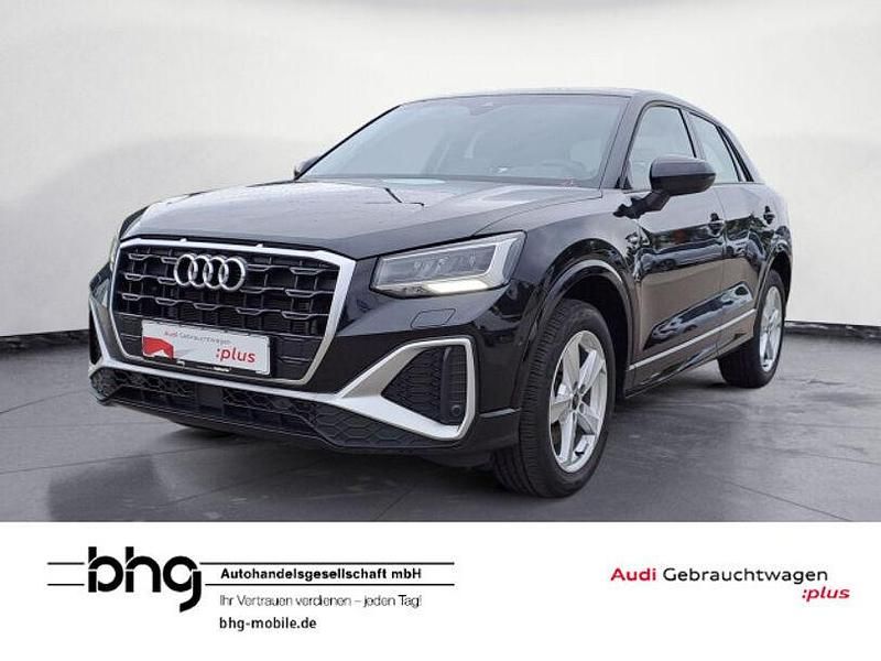 Mythosschwarz metallic Gebraucht 2024 Audi Q2 S-Line SUV | 31.920 € (Fairer Preis) - Bild 1/4