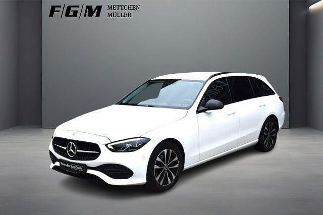 Unilack polarweiß Gebraucht 2022 Mercedes C200 Avantgarde Kombi | 30.770 € (Fairer Preis) - Bild 1/4
