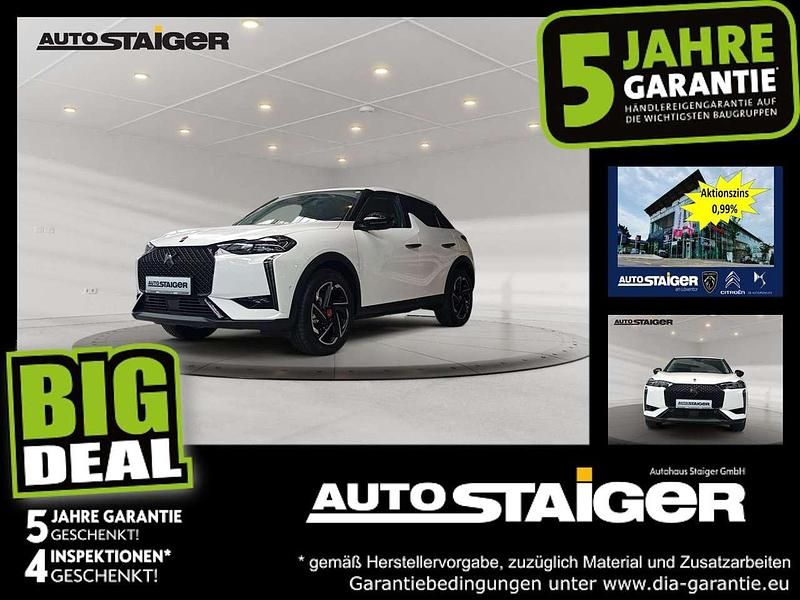 Gebraucht DS Automobiles DS3 Crossback E-Tense Performance Line Plus 114 kW (156 PS) 2024 Lack weiss banquise/typ aussen SUV
