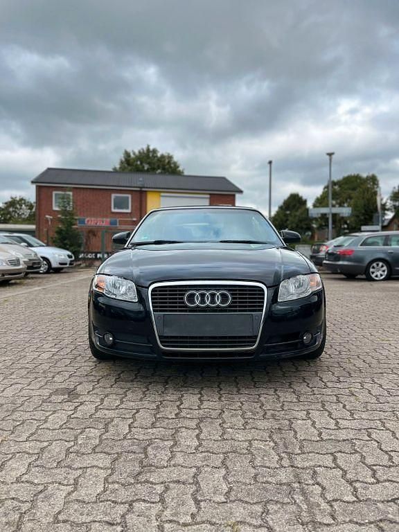 Schwarz Gebraucht 2007 Audi A4 Cabriolet Sport Cabrio | 4.999 € (Guter Preis) - Bild 1/4