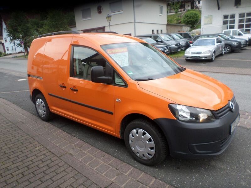 Orange Gebraucht 2014 VW Caddy Van / Kleinbus | 7.490 € (Superpreis) - Bild 1/4