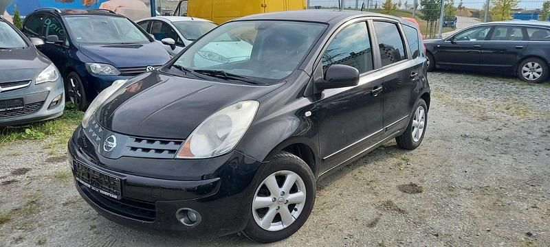 Schwarz Gebraucht 2008 Nissan Note Van / Kleinbus | 1.499 € (Superpreis) - Bild 1/4
