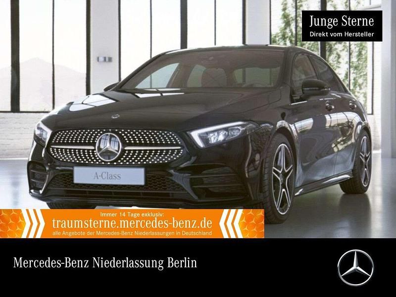 Schwarz Gebraucht 2021 Mercedes A250 AMG Limousine | 27.990 € (Fairer Preis) - Bild 1/2