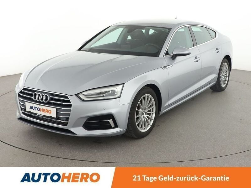 Silber Gebraucht 2020 Audi A5 Sportback Sport Limousine | 26.090 € (Superpreis) - Bild 1/3
