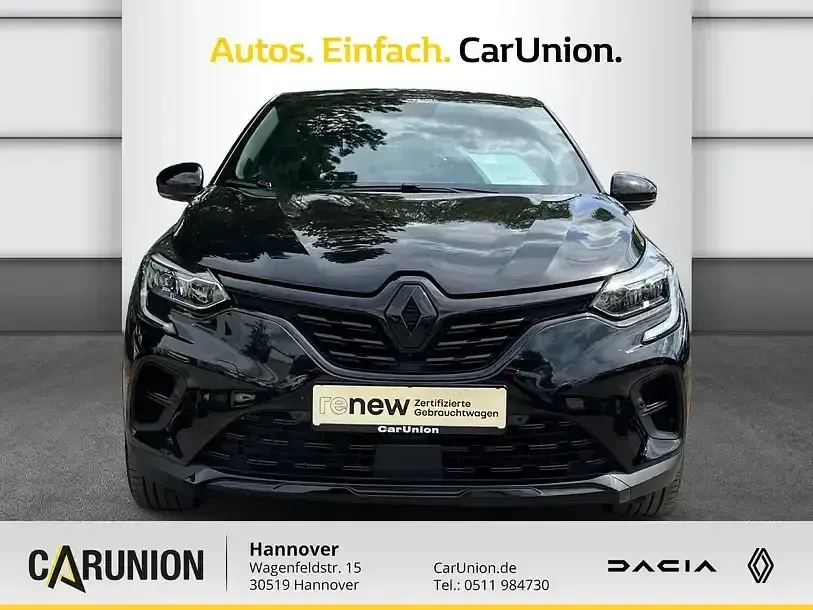 Gebraucht Renault Captur Iconic 92 PS (67 kW) 2022 Black pearlschwarz SUV