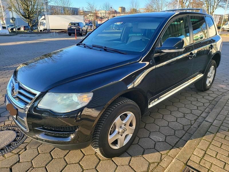 Schwarz Gebraucht 2008 VW Touareg SUV | 4.980 € (Superpreis) - Bild 1/4