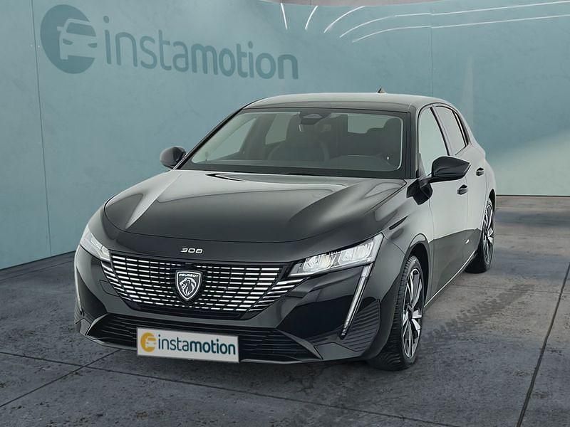 Schwarz Gebraucht 2023 Peugeot 308 Kleinwagen | 20.199 € (Guter Preis) - Bild 1/4