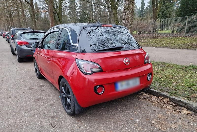 Gebraucht Opel Adam 2014 Rot Kleinwagen