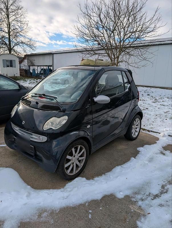 Gebraucht Smart ForTwo Cabrio 61 PS (44 kW) 2004 Schwarz Cabrio