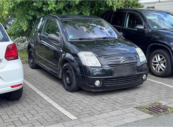 Schwarz Gebraucht 2005 Citroën C2 VTR Sport Kleinwagen | 850 € (Guter Preis) - Bild 1/4