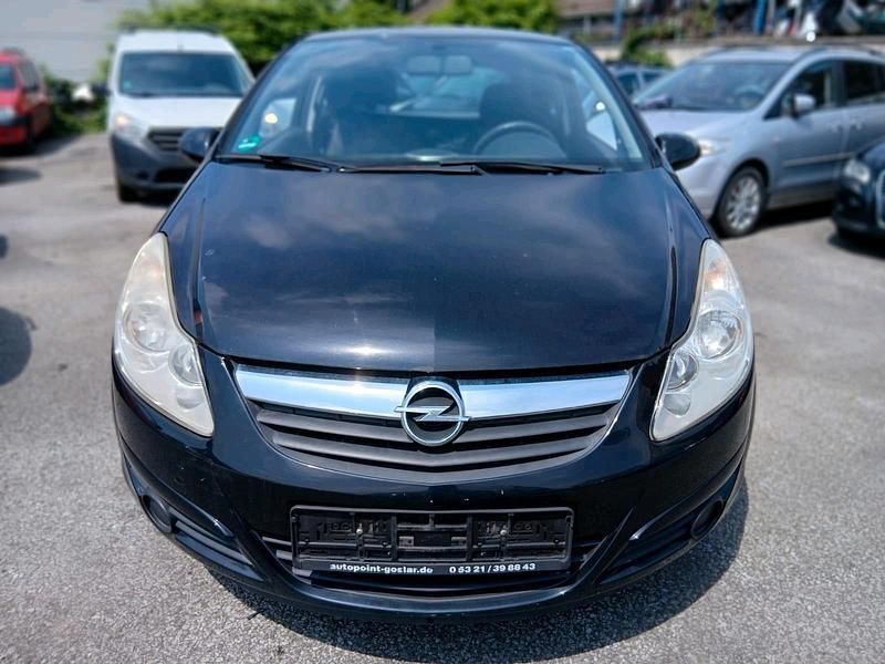 Schwarz Gebraucht 2007 Opel Corsa Kleinwagen | 500 € (Superpreis) - Bild 1/4