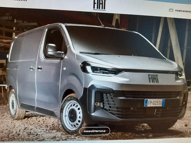 Neu Fiat Scudo 150 PS (110 kW) 2025 Schwarz Van