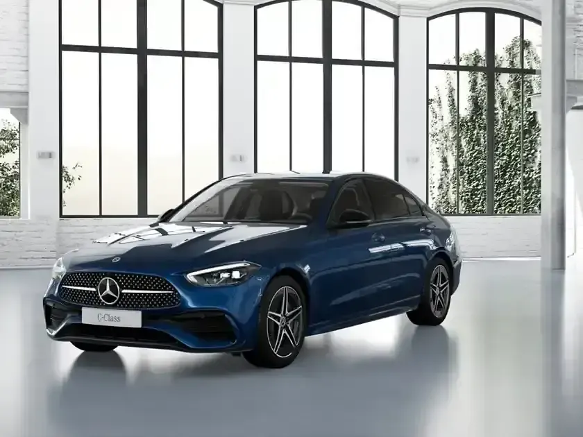 Gebraucht Mercedes C200 AMG 163 PS (119 kW) 2025 Blau spektralblau metallic Limousine