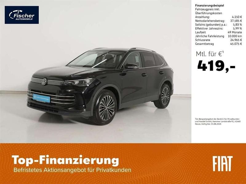 Schwarz Gebraucht 2024 VW Tiguan Elegance SUV | 37.480 € (Fairer Preis) - Bild 1/3