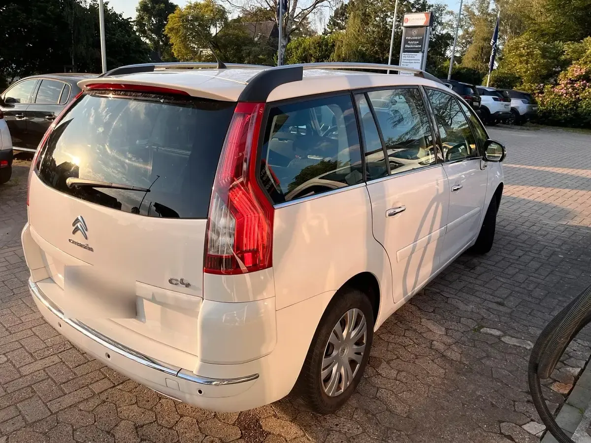 Gebraucht Citroën Grand C4 Picasso 111 PS (81 kW) 2013 Weiß Van / Kleinbus