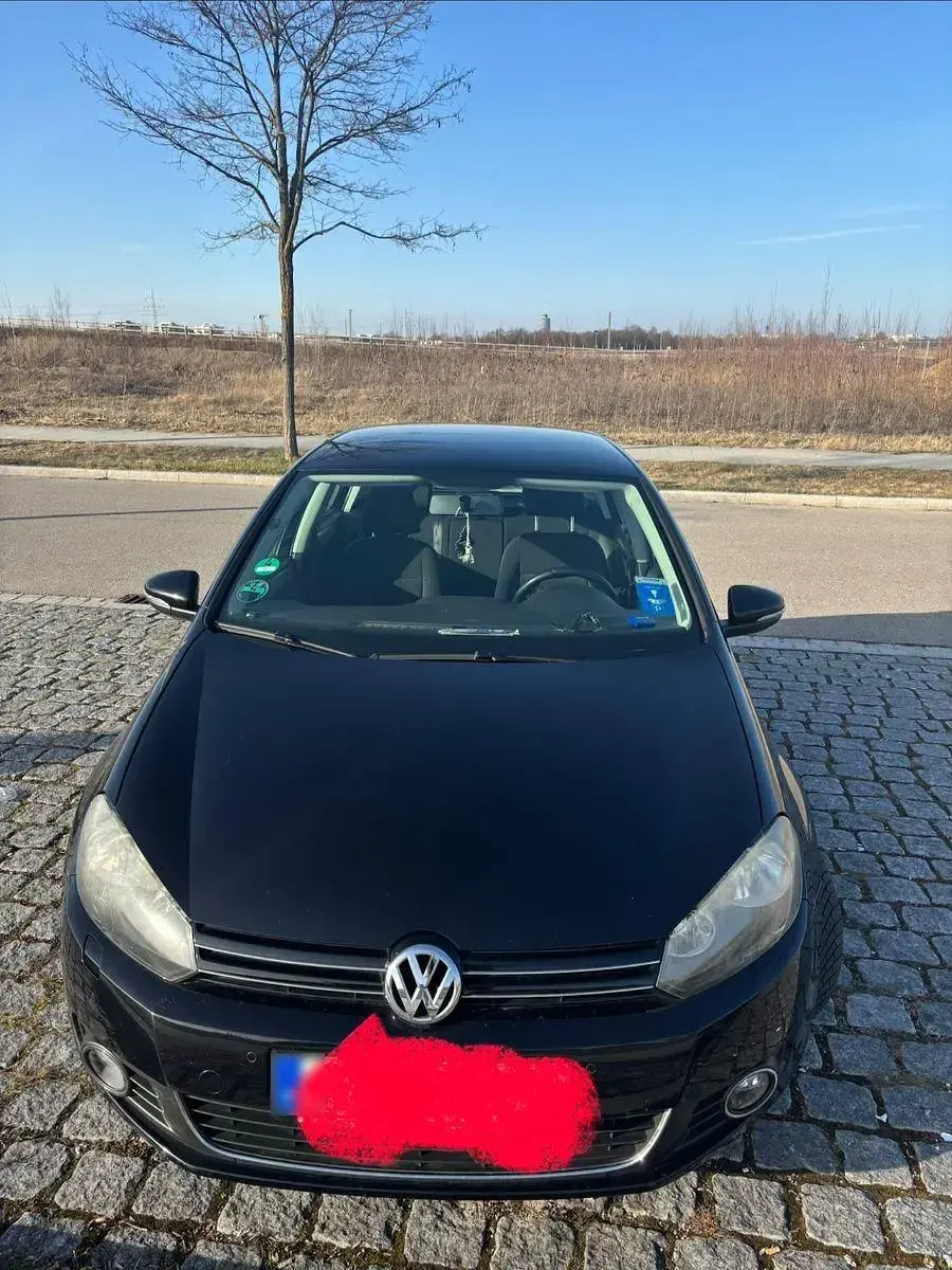 Gebraucht VW Golf VI Highline 122 PS (89 kW) 2011 Schwarz Kleinwagen