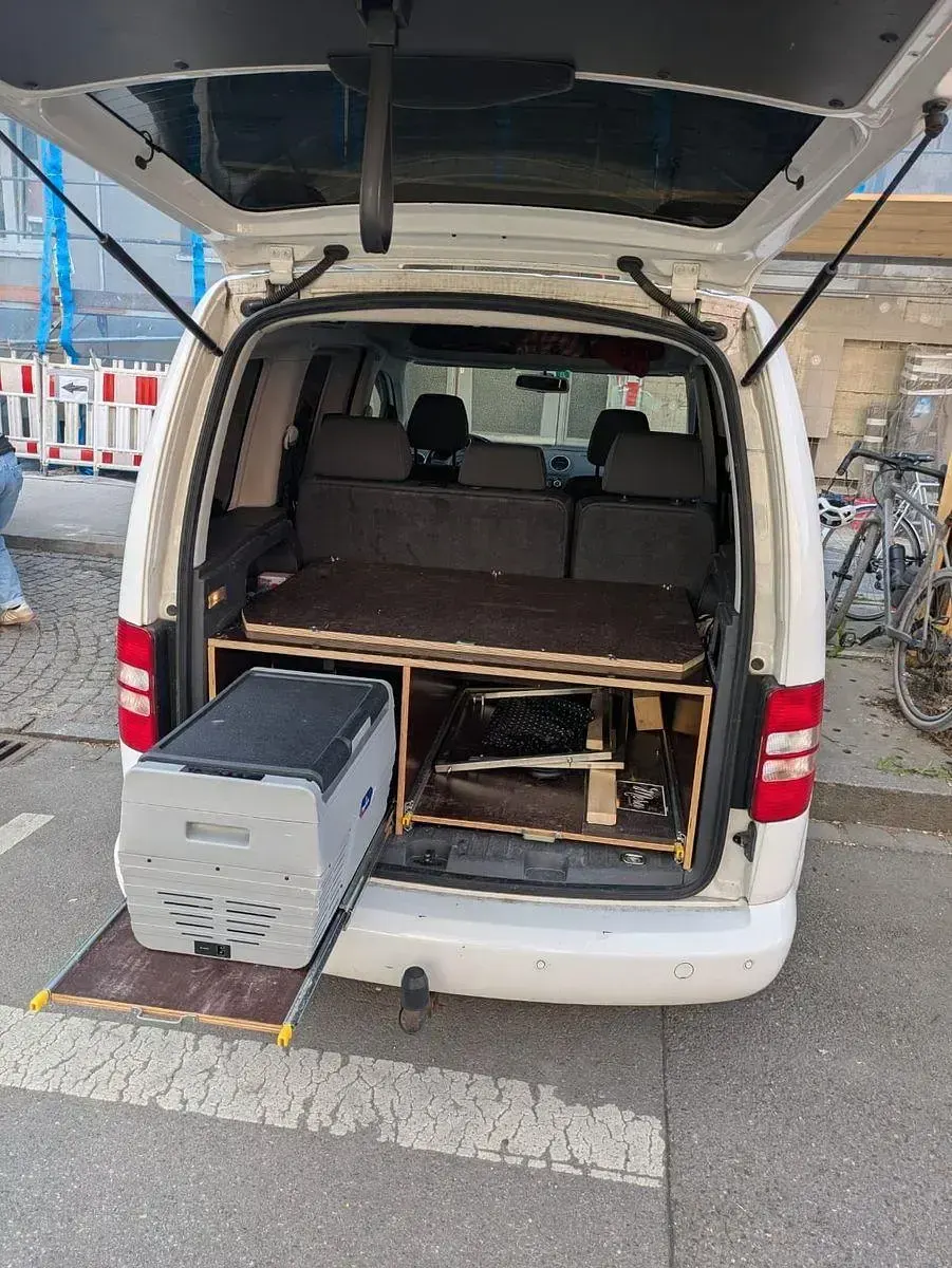Gebraucht VW Caddy Cup 102 PS (75 kW) 2014 Weiß Van / Kleinbus