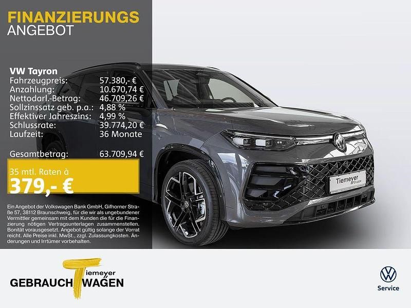 Grau Gebraucht 2025 VW Tayron R-line SUV | 57.380 € (Fairer Preis) - Bild 1/4