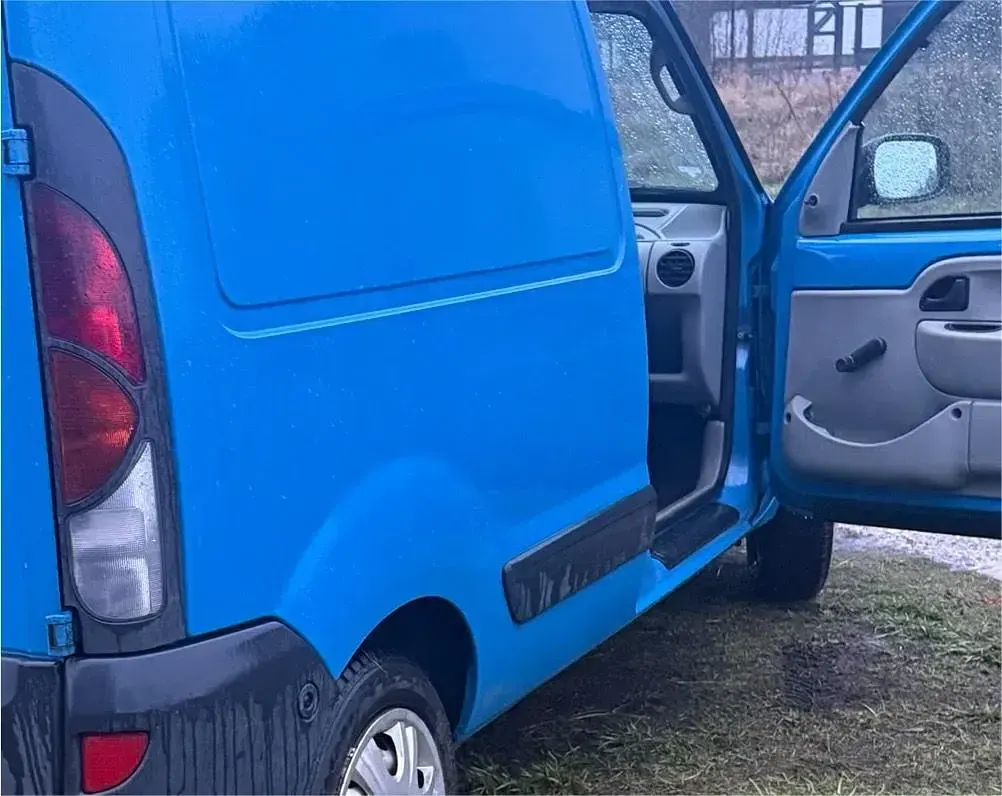 Gebraucht Renault Kangoo 80 PS (58 kW) 2003 Blau Van / Kleinbus